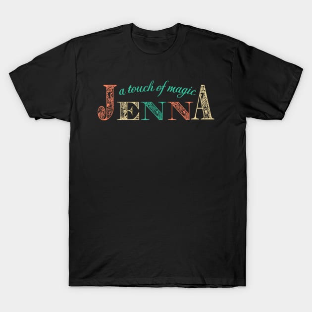 Jenna - A Touch of Magic T-Shirt by jazzworldquest